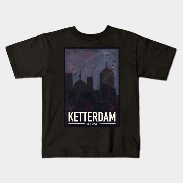 Ketterdam Kids T-Shirt by AvviareArt